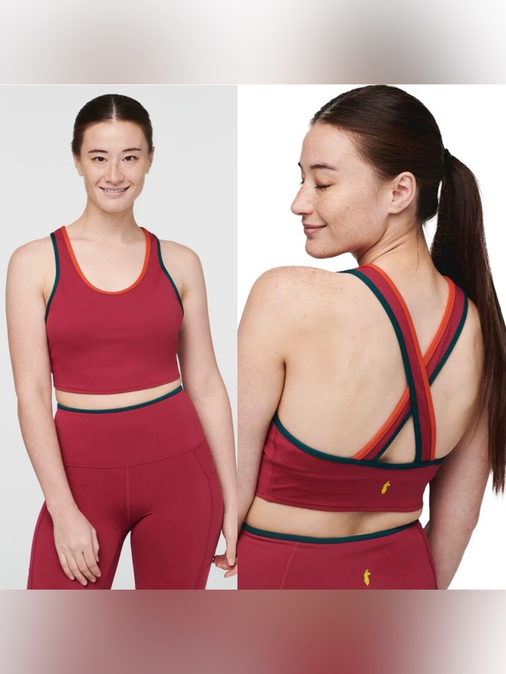 NWT Cotopaxi Women's Mari Crop Top Sports Bra | Size Small